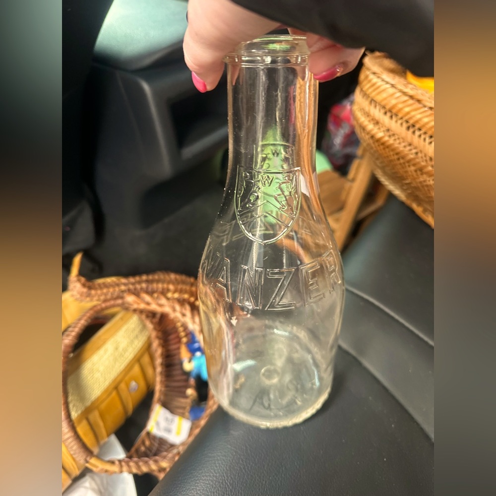 Wanzer milk bottle